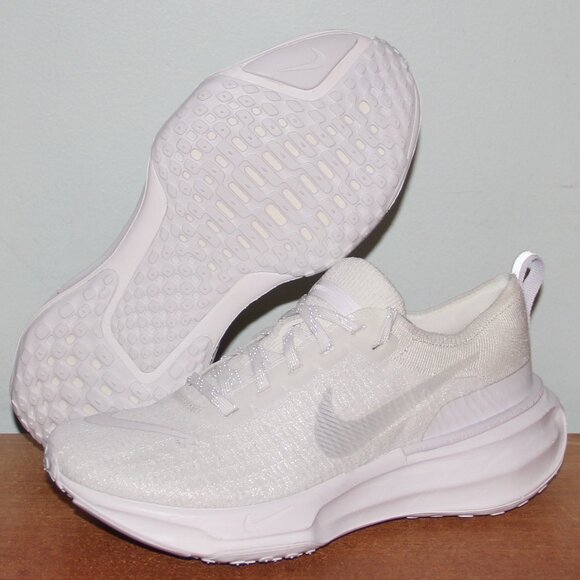 Nike ZoomX Invincible Run Flyknit 3 Running White Mens 6 Womens 7.5 - Picture 1 of 6